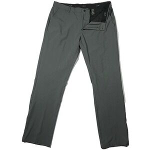 Greg Norman Golf Pant Men's Size 36x32 Dark Gray Charcoal Chino Shark